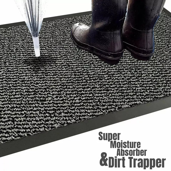 Large Heavy Duty Rubber Barrier Non Slip Door Mat Runner Rugs Back Hall Kitchen