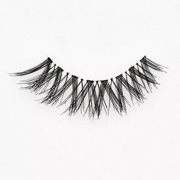 False Lashes Eyelashes Natural Wispy Cross Long Thick Fake Eye Cat Eye Strip S1